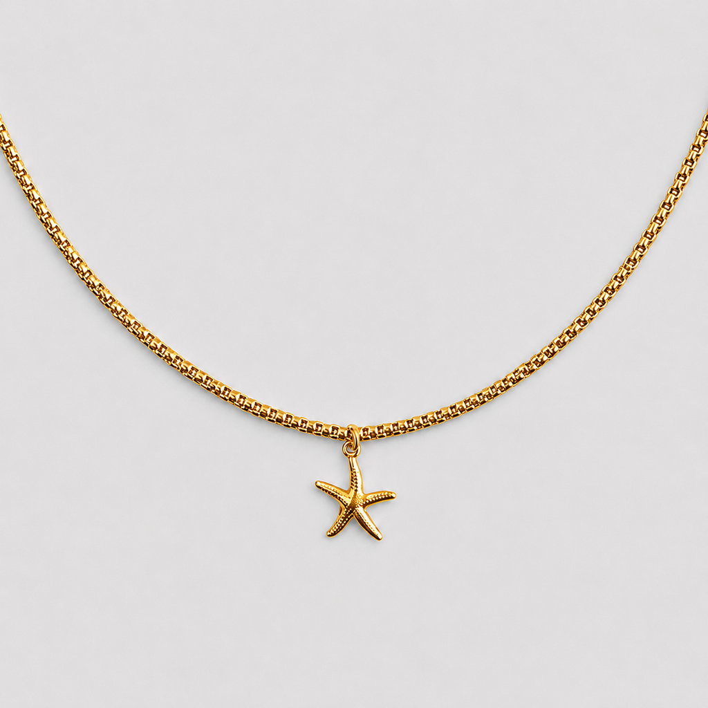 Collanina Starfish - Gold