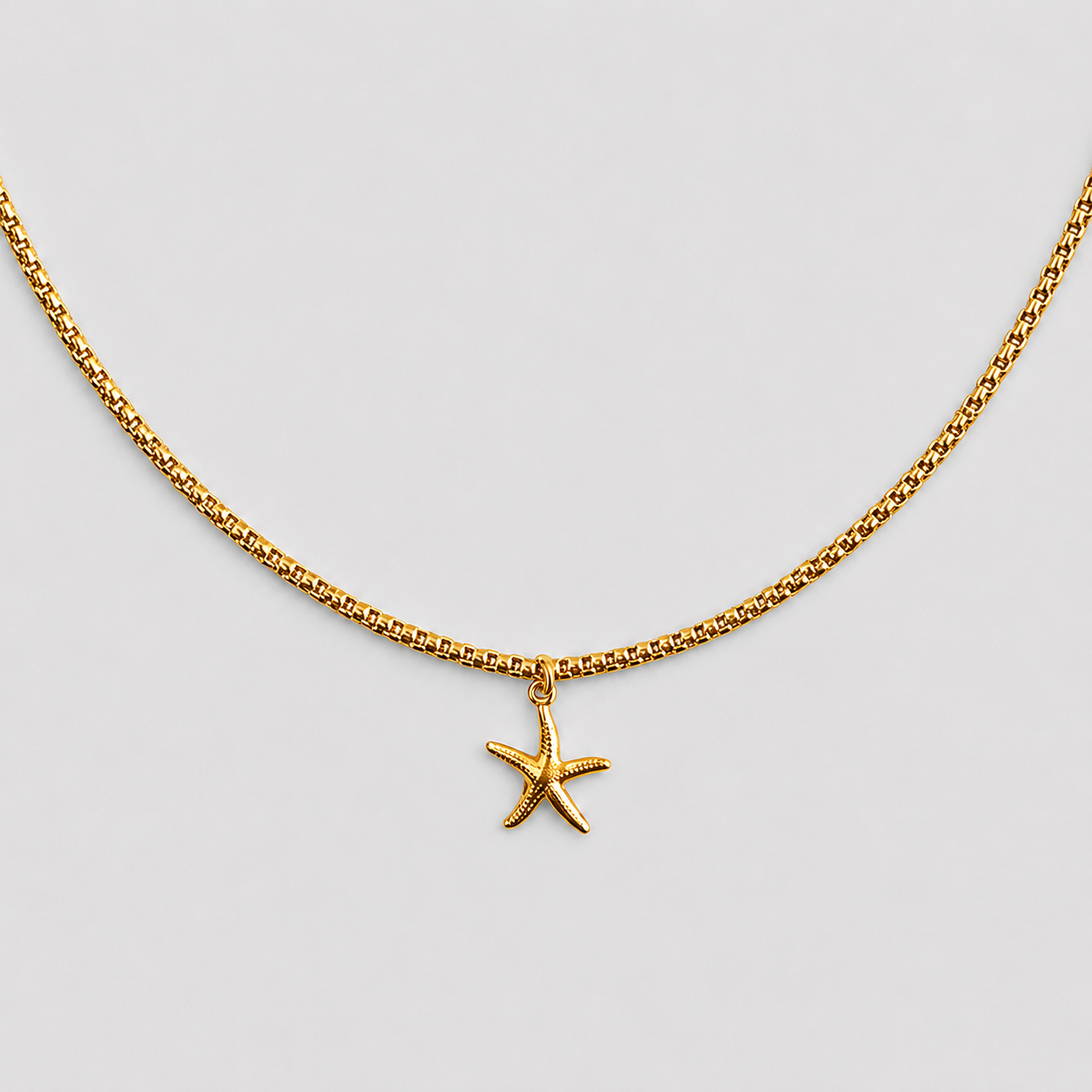 Collanina Starfish - Gold