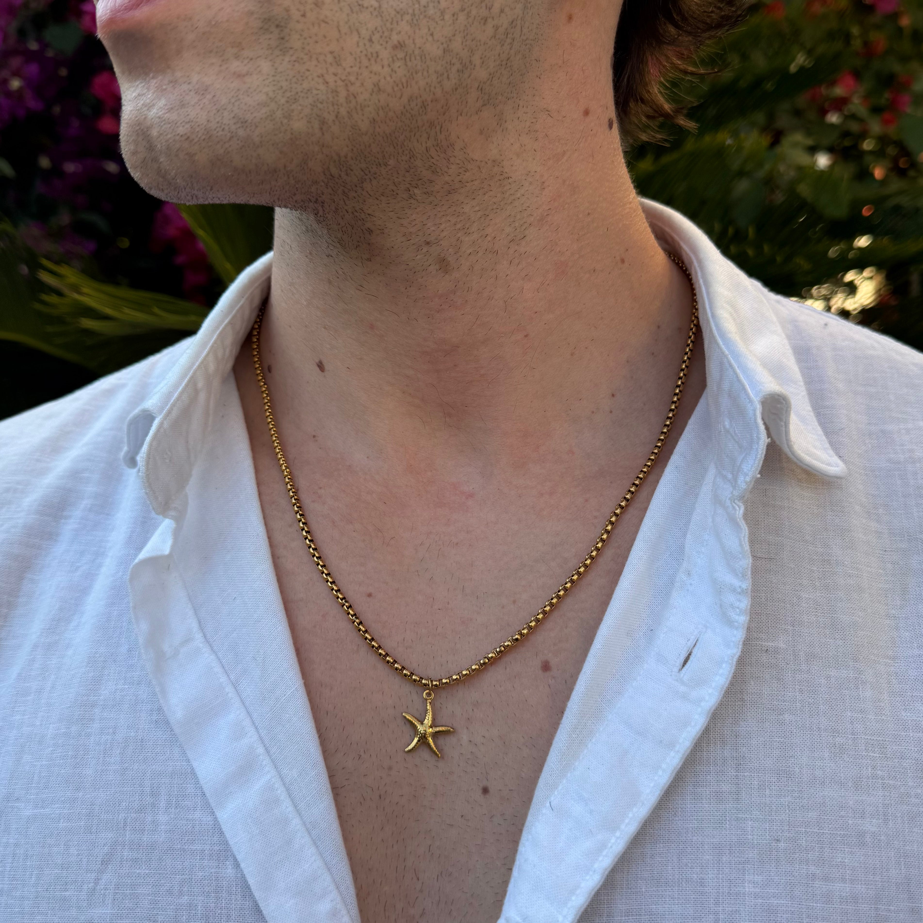 Collanina Starfish - Gold