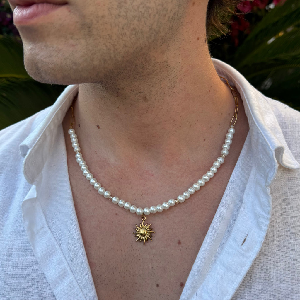 Collanina Pearl - Sun