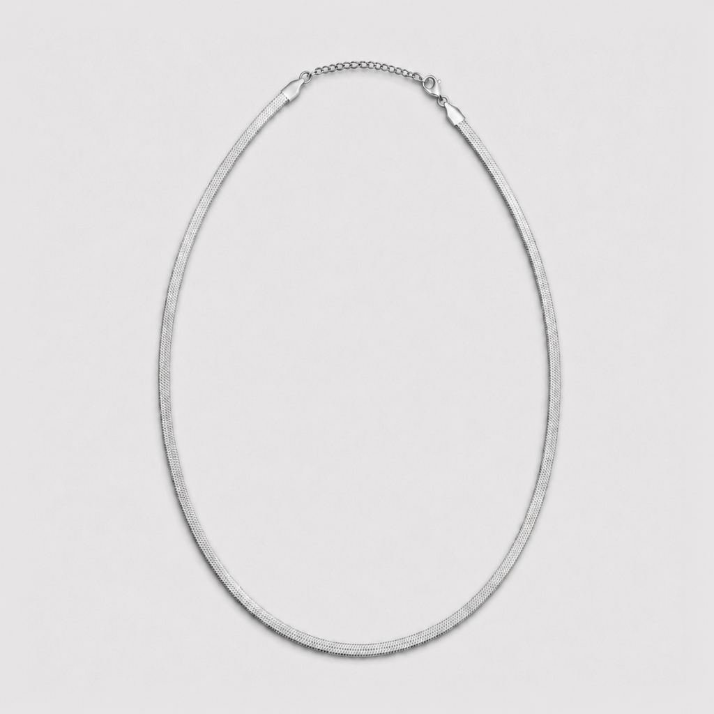 Collanina Snake - Silver